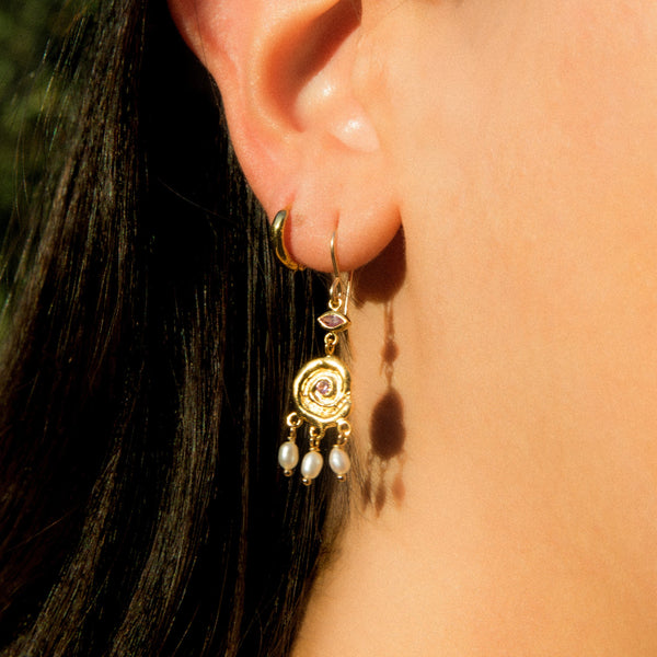 Espiral Dangle Earrings